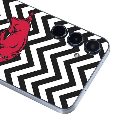 University of Arkansas-Fayetteville Chevron Print Galaxy A36 5G Skin